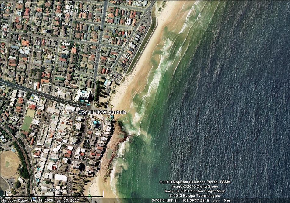 4.1 Proposal for configuration placement of dredge sand The following proposal presents a plan to create a temporary wave focusing sand ridge offshore Cronulla Beach.
