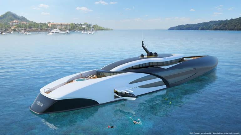 INTRODUCTION OF THE PROJECT The NEMO concept was discovered by MARIN at the MYS 2015 when eeting Edwin van