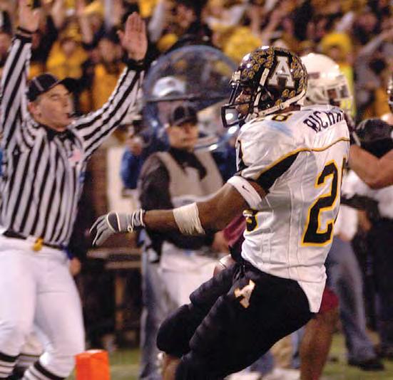 FCS NATIONAL CHAMPIONS 2006: Appalachian State 28, Massachusetts 17 Dec. 15, 2006, Chattanooga, Tenn. Kevin Richardson scored four touchdowns to lead No.