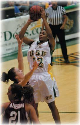 USF WOMEN S BASKETBALL RELEASE PAGE FIVE 2004-2005 USF WOMEN S BASKETBALL BY THE NUMBERS #12 Dominique CARTER 2006 West Coast Conference Newcomer of the Year 2006 WCC First Team - Sixth Don to win