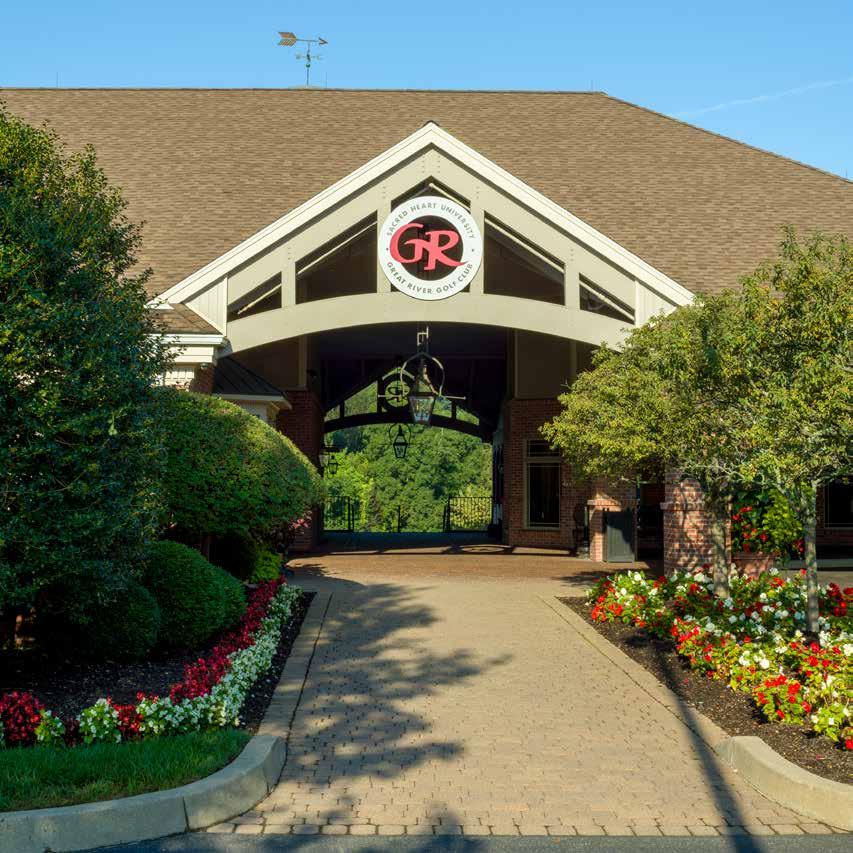 EXECUTIVE SUMMARY SUPERIOR MEMBER VALUE One visit to Sacred Heart University s Great River Golf Club and a tour of the facility will clearly demonstrate its friendly, yet refined, atmosphere of