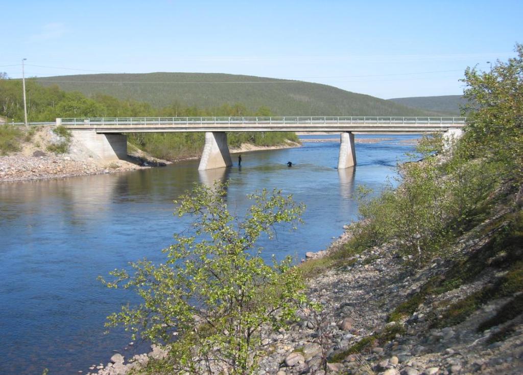 River Utsjoki a large