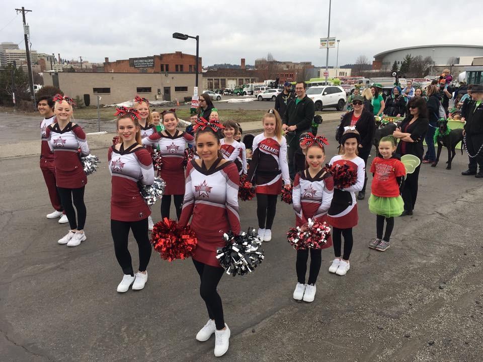 In addition, our All Star cheerleaders marched in the St.