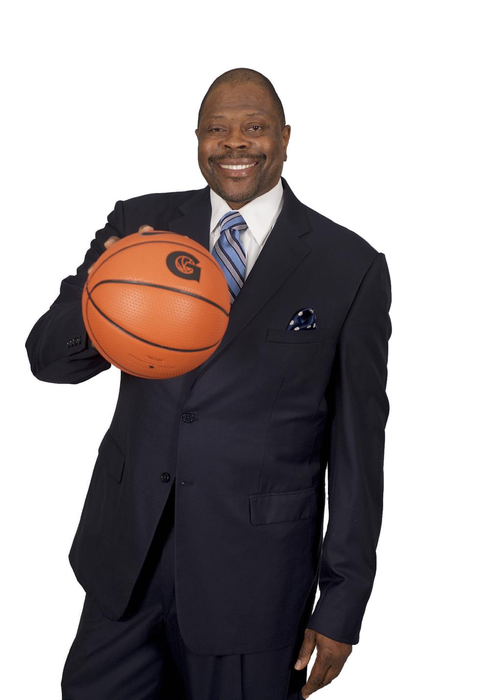 PATRICK EWING HEAD COACH FIRST SEASON GEORGETOWN C 85 Georgetown University announced on April 3, 2017 that Patrick Ewing (C 85) was named its new head men s basketball coach.