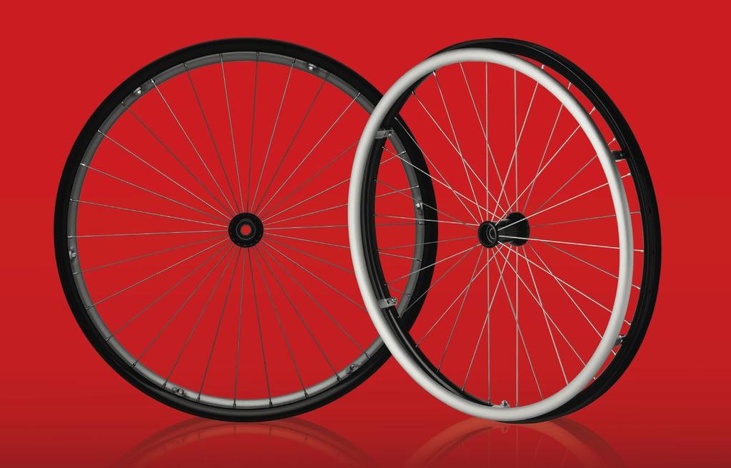 We start by taking our Spinergy specified high performance aluminum rim, and lace it with strength enhancing 14-guage direct-pull spokes and finish it off with a great looking Spinergy designed