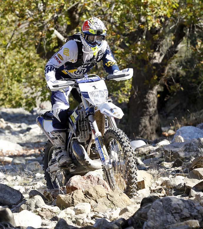 IN THE WIND P34 JARVIS STEALS SEA TO SKY WIN After a long season of runner-up finishes, Graham Jarvis came to the Red Bull Sea To Sky the final round of the 2015 Red Bull Hard Enduro series looking
