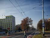 Fig. 4 - New marked bicycle lanes on Belehradska street