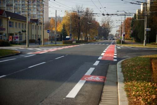 5 The view of intersection Belehradska Kosmonautu (the