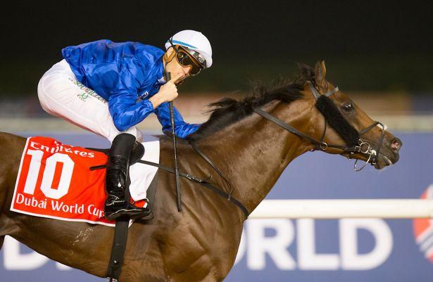 measures 1 mile in length, the Dubai World Cup attracts the biggest names in racing