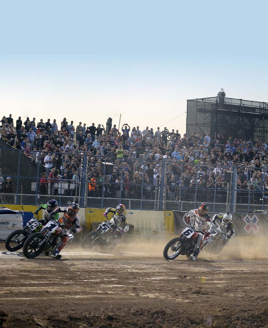 JUNE 4, 2015 CIRCUIT OF THE AMERICAS/AUSTIN, TEXAS FLAT TRACK X GAMES HARLEY-DAVIDSON FLAT TRACK P66 BY ANDREA WILSON PHOTOGRAPHY BY DAVE HOENIG AND ANDREA WILSON Flat track racing has been around