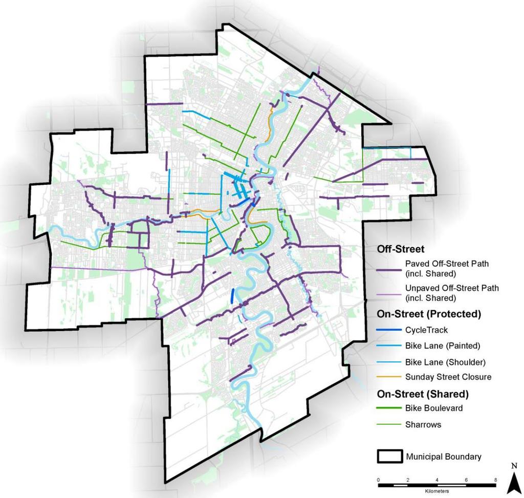 Strategic Direction 1: Improve Connectivity - Cycling Background Expansion and improvement of bicycle networks has emerged in recent years as a key strategy among North American cities seeking to
