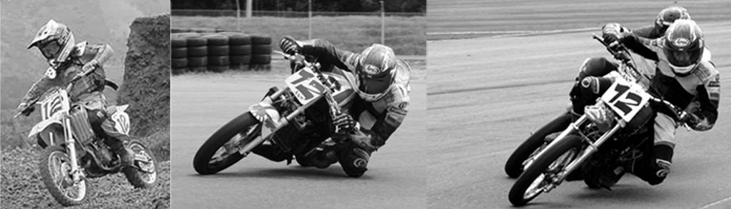00 HISTORY Started road racing on a Yamaha DT, at years old, winning three National Championships and two Regionals.