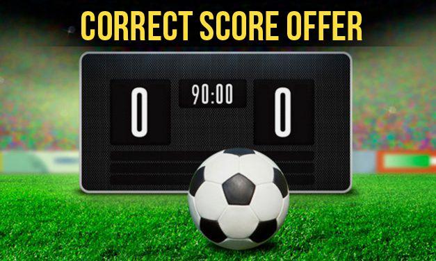 Market Overview Popular types of football bets CORRECT SCORE (CS) Under these types of football bets, one has to predict the correct score