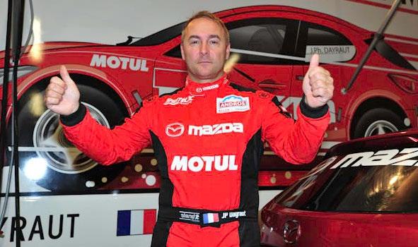 Jean-Philippe Dayraut Team Mazda France Mazda 3 FRENCH ICE ANDROS TROPHY ISOLA 2000 RACE 04/07 DAYRAUT CHANGES YEAR WITHOUT CHANGING PACE ELITE PRO STANDINGS Jean-Baptiste Dubourg 441 pts Franck