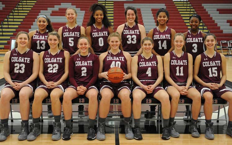PAGE 4 COLGATE vs NAVY GAME 22 Miscellaneous Leaders Games with 20 or more points Summer King... 1 Games scoring in double figures Summer King... 12 Rachel Thompson... 6 Kateri Stone... 5 Tegan Graham.