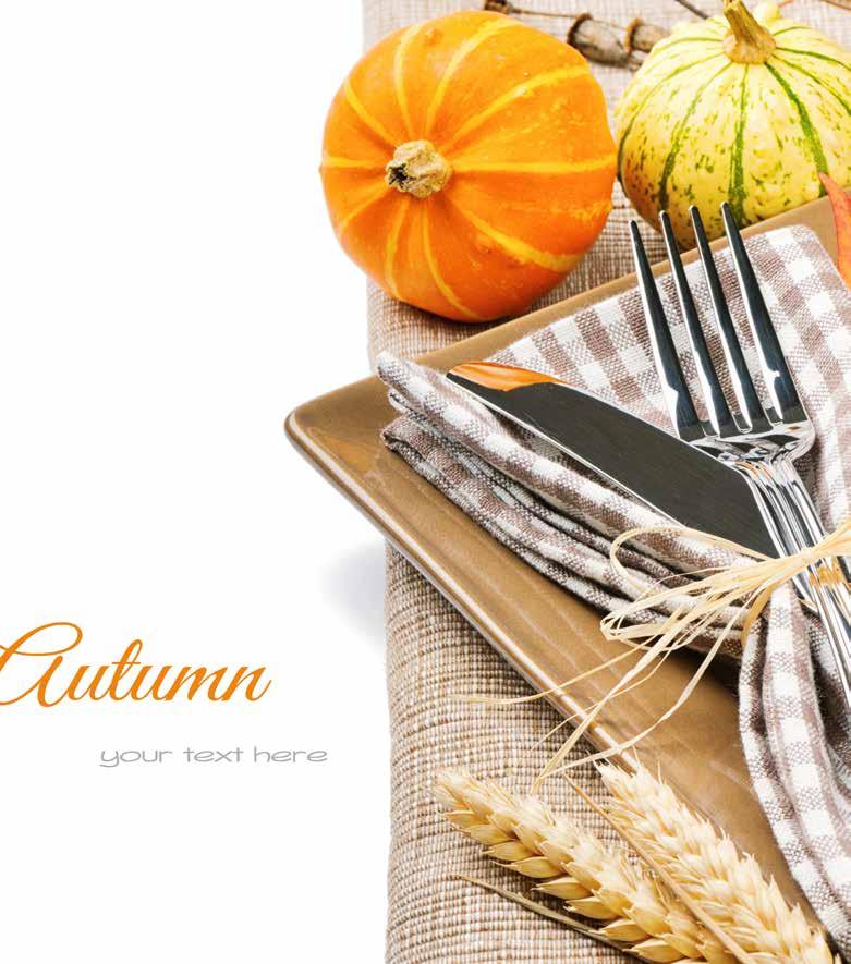 CLUB ANNOUNCEMENTS THANKSGIVING TO GO! Let Chef Stephen prepare your Thanksgiving Day meal for your family and friends this year.
