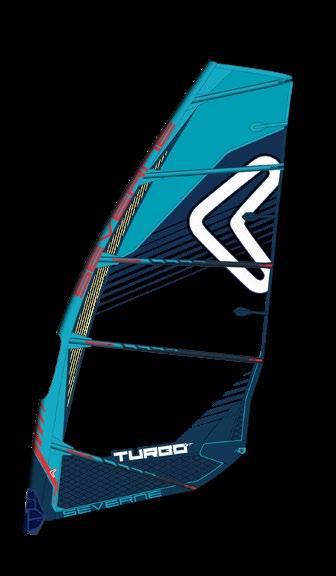 CAM FREERIDE TURBO GT_ The Turbo GT utilises cams to enhance foil stability and induce pre-set profile for power and drive through gusts and lulls.