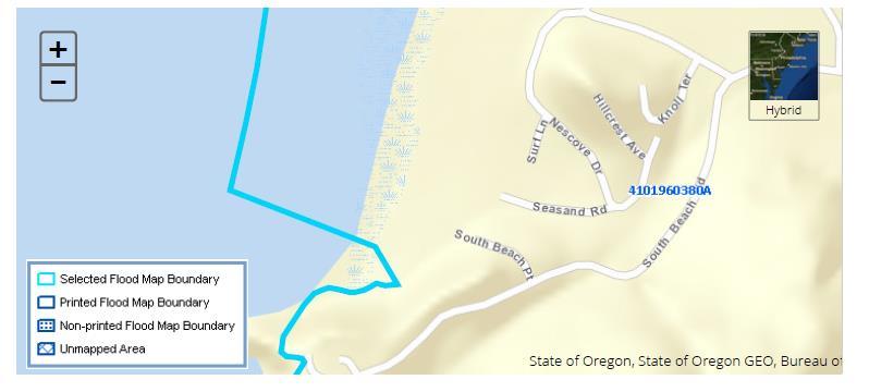 13 Location of Tax Lot 224 Figure 7 - FEMA Flood Map service center, Map of Neskowin, Oregon Area. Location of Perennial Streams or Springs in Vicinity, TCLUO 3.530, (5.) (B.) (3.) (a.) (3.) (f.