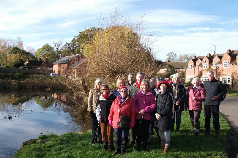 Walking Group November Walk from Whatcote Our walk on Wednesday 13 th November was scheduled to be 5-5½ miles. The weather was perfect after all the rain during early November.