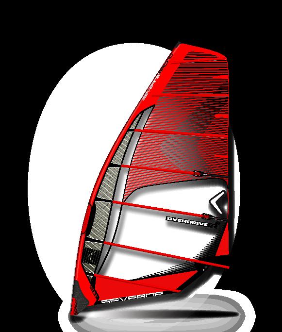 SPEED / SLALOMRACE 0I3OVERDRIVE_R4_ THIS DESIGN IS OPTIMIZED FOR SPEED ACROSS AND OFF THE WIND; IT IS THE PERFECT SAIL FOR GPS AND BLASTING AT YOUR LOCAL BEACH.