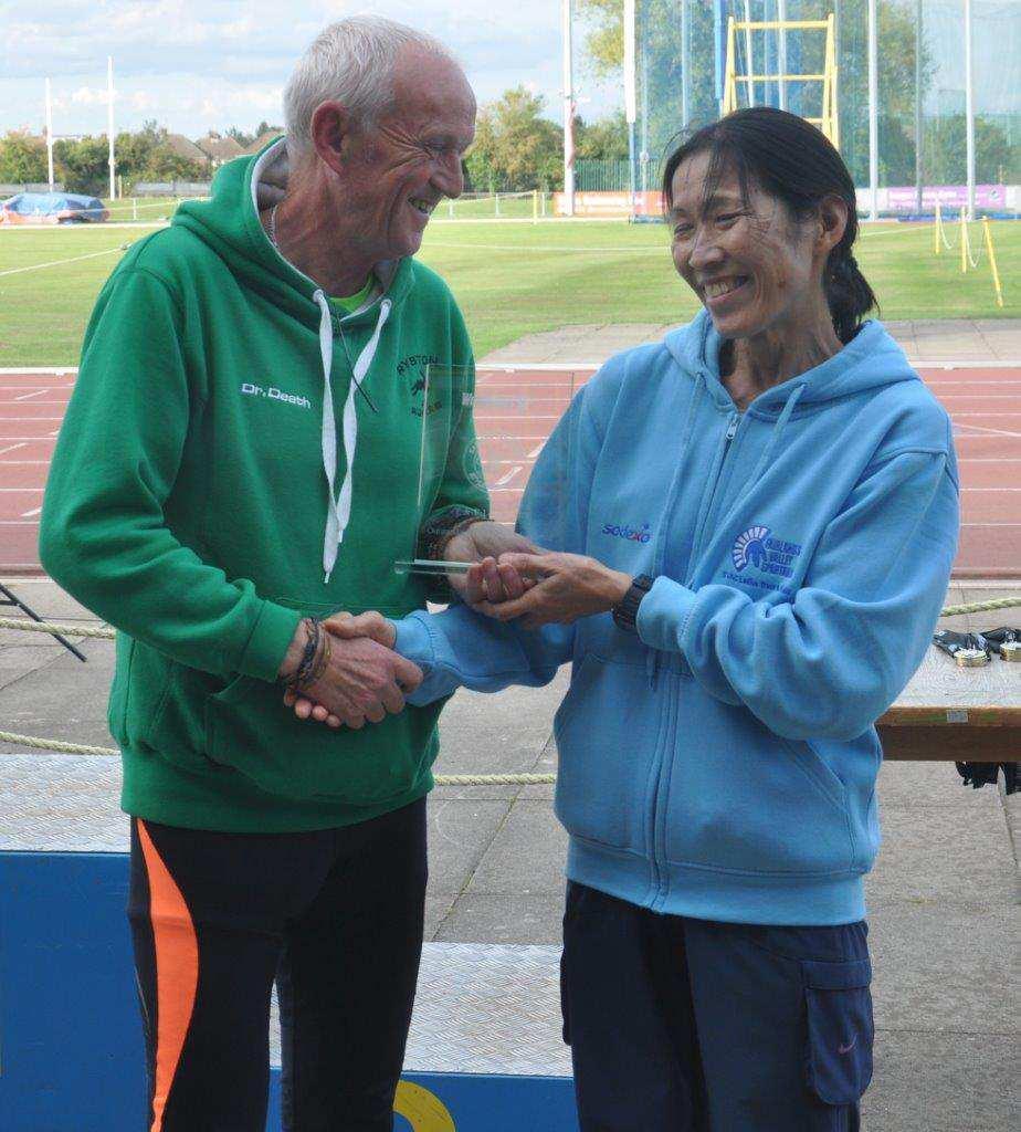 Presenting the awards after the match, Chairman Peter Duhig thanked all teams who had supported the revival of the EVAC T&F League this year, whether qualifying for the final or in the earlier stages.