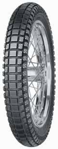 The special thick-walled 2.75-21 ICE SPEEDWAY tube is recommended for use with these tyres. Hobby motard version for use with H-19.