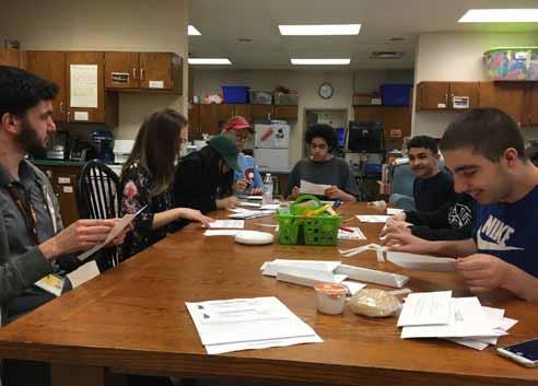 The month of March was one of planning for the Spring into the Unified Movement event. The Unified classes invited the parent, students and staff to a night filled with games and crafts.