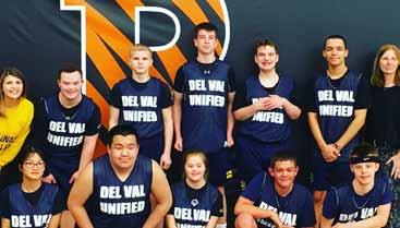 Union City High School has two Unified Basketball teams and they both were training twice a week in preparation for their tournaments.