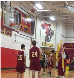 Unified Sports played basketball games on March