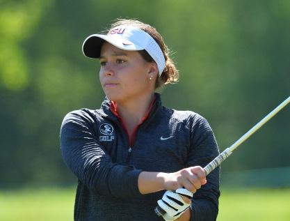 AMANDA DOHERTY Sophomore, Atlanta, Georgia and the Cardinal Cup career-best finish (tied for sixth) came in the Jim West Challenge a second consecutive top-10 finish (tied for 10th) came in the