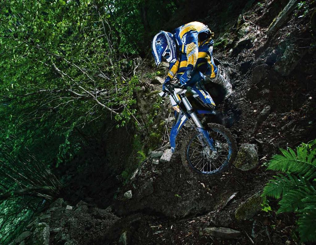Brand Positioning / Core Values: 100% ENDURO In Model Year 2012 Husaberg clearly focuses on its core competence again - Enduro.