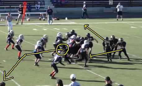 His preferred way of running it was as a flipped formation play, flip 44 reverse pass.