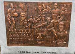 14 GRANITE MONUMENTS ADDED TO KEN NUNN CHAMPIONS PLAZA The Indiana University Department of Intercollegiate Athletics is pleased to announce the addition of five granite monuments to the Ken Nunn