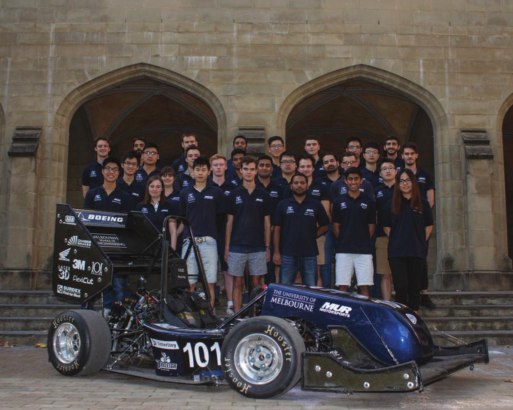 This year will also see MUR produce its first ever electrically-powered vehicle which will feature student- designed motor controllers, control systems, batteries, battery management systems,