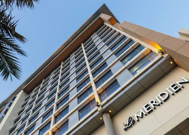 LE MERIDIEN Available for All Packages Directly connected to Bahrain s city centre, the Le Méridien is the perfect spot to enjoy shopping, relaxation, and all the fun the weekend of the Bahrain Grand