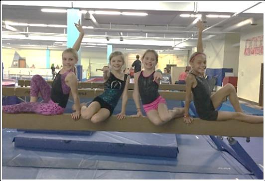 LAKETOWN HAPPENINGS Issue 1 5 LG Compulsories Take the Floor by Afton Windsperger MEET THE GYMNASTS The month of October can mean a lot of things.