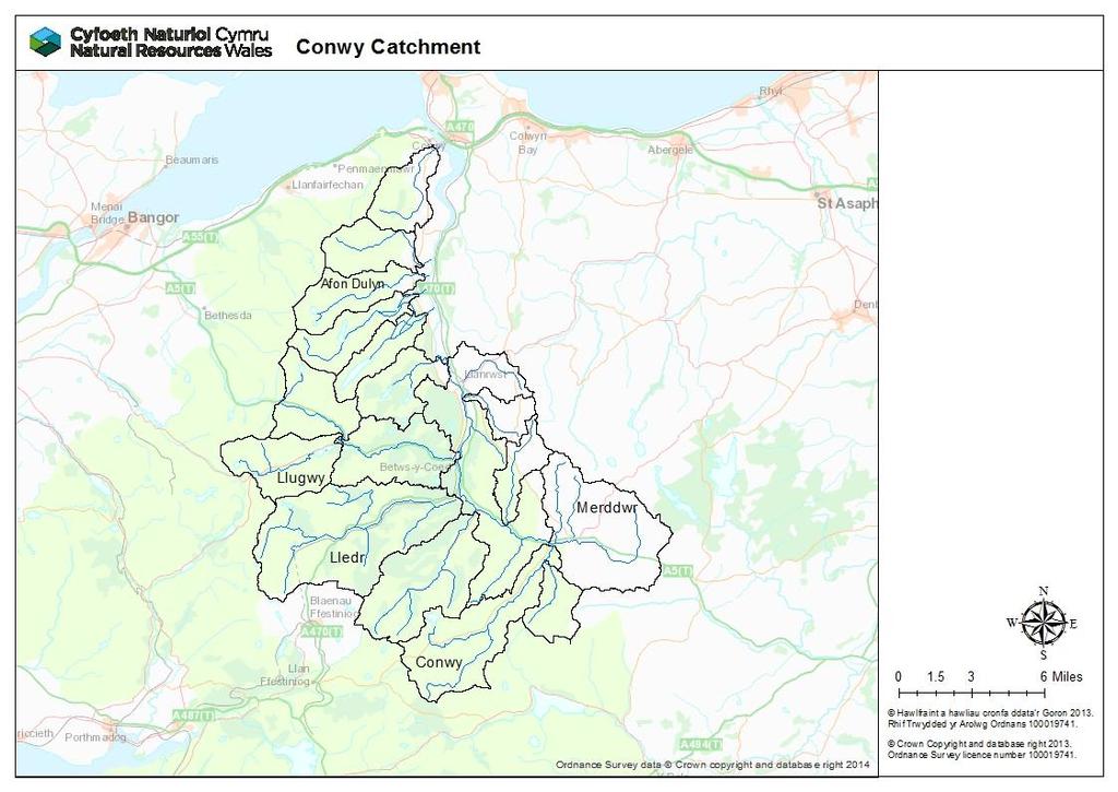Know Your River Conwy Salmon & Sea Trout Catchment Summary Introduction This report describes the status of the salmon and sea trout populations in the Conwy catchment.