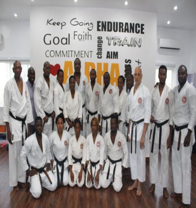 27 th May Alpha Fitness Dojo As this was the first time we were coming together this year, Sunday turned out to be a great opportunity to formally launch Sensei Dolly s Alpha Fitness Dojo.