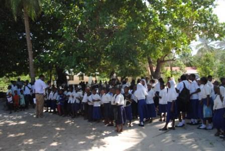 was held at the Kitomondo Secondary School, one week later, with the same event held.