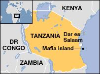 1. Introduction 1.1. Area and camp overview The Frontier Tanzania Marine Research Program (TZM) is located on Mafia Island, off the coast of mainland Tanzania, East Africa (see Figure 1).