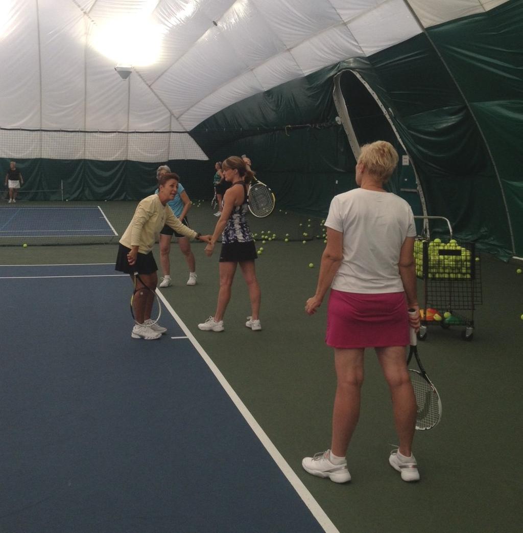 Adult Tennis Instruction Fall 2016 In The Game Adult Clinics Play Tennis Fast 6 Week Adult Clinic This six-week clinic is designed for both new and former tennis players who have been out of the game