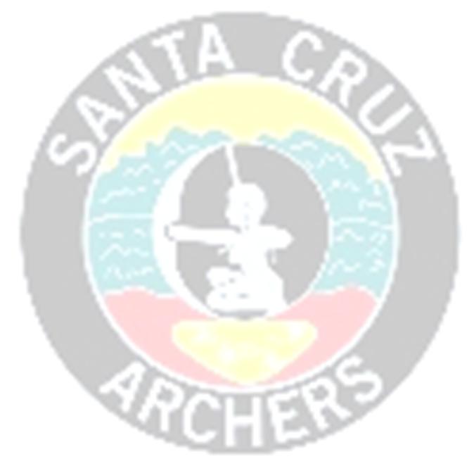 Point-On Santa Cruz Archers newsletter ~ August 2016 In this issue Indoor 450 Rounds National Outdoor Field Championship Regional tournament photos Photos from area shoots Club Championships are full