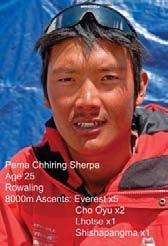 Our Sherpas work for Jagged Globe regularly on Everest, Cho Oyu, Shishapangma and Ama Dablam, as well as on our Trekking Peak expeditions.