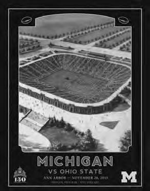 GAME 12 #8 OHIO ST 42 #12 MICHIGAN 13 ANN ARBOR, Mich. -- University of graduate student quarterback Jake Rudock threw for at least 250 yards for a program-record fourth consecutive game, but No.