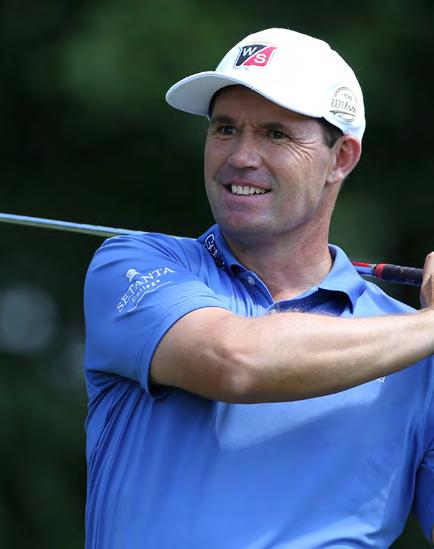 SPECIAL GOLFER APPEARANCE PADR AIG HARRINGTON 2007 & 2008 OPEN CHAMPION Joining guests at The Open Experiences Party is one of the world s top golfers, Padraig Harrington.