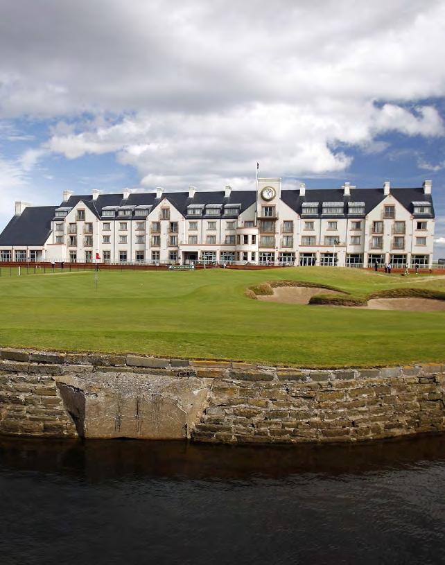 YOUR HOSPITALITY THE HOGAN BALCONY SUITE DETAILS Located within Carnoustie Hotel overlooking the 18 th green Official Open admission ticket with Fast Track entrance Souvenir programme and Order of