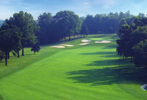 The East Course at Hershey Country Club was designed by George and built in 1969; it features elevated