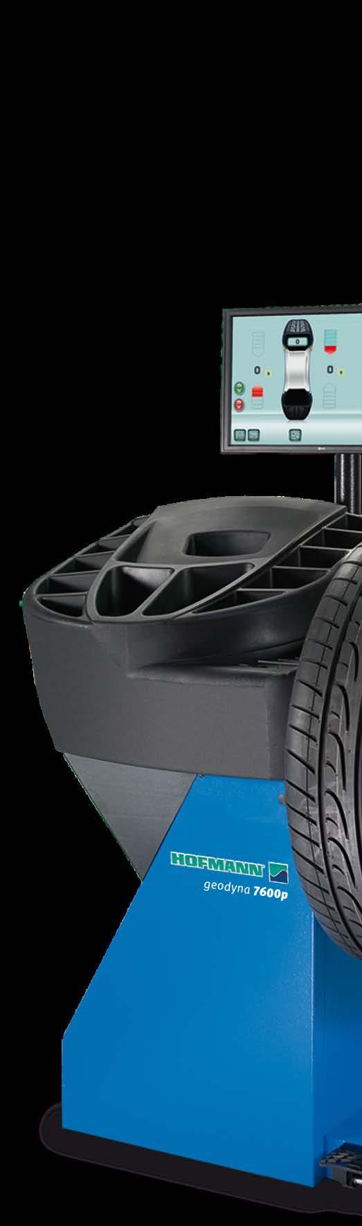 Wheel Balancers Automatic rim width acquisition via Smart Sonar together