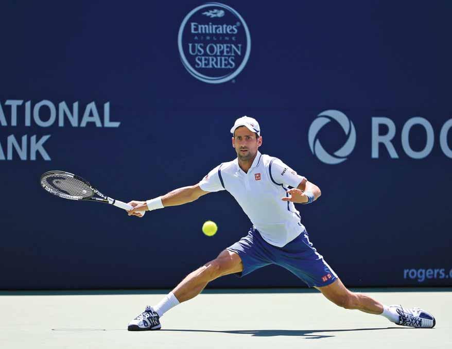 () DPA Toronto Novak Djokovic took the first step toward his current goal of a 30th Masters 1000 title on Wednesday as the top seed advanced in his opening match in Toronto.