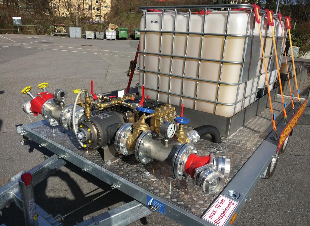 THE USER-FRIENDLY DOSING SYSTEM EXAMPLE OF INSTALLATIONS Foam truck for